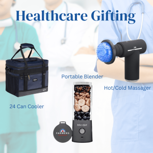 Healthcare Gifting Items. Blender, Cooler and Massager