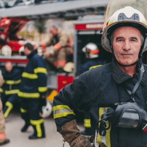 functional uniforms for firefighters.