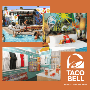 Experiential Marketing - Taco Bell x BAMKO