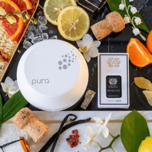 Scent-mapping through Pura smart air diffuser 