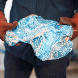 gomi x bamko - upcycling raw material 