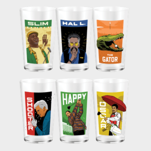 Collectible Pint Glasses - Subway X Happy Gilmore 2 