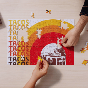 Taco bell limited time offer puzzle set