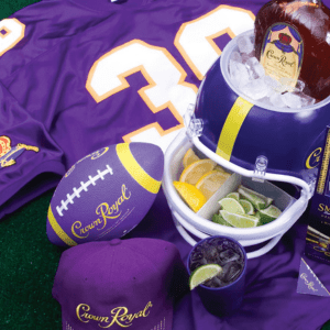 Crown Royale Limited time offer football season set