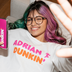 Dunkin limited edition holiday merch shop drop 186 million impressions