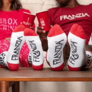 Franzia custom socks and pajamas