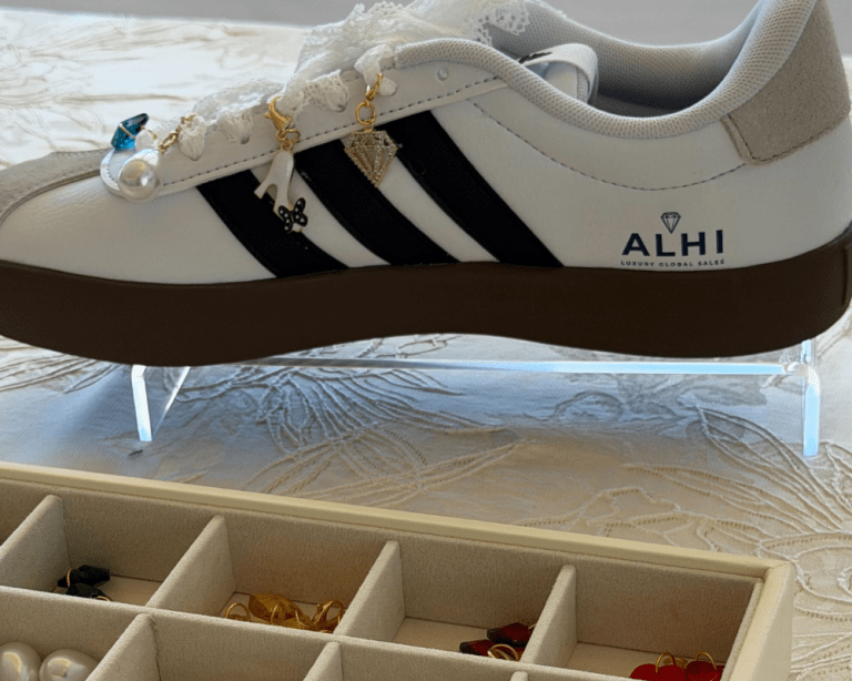 Experiential activation shoe charm bar