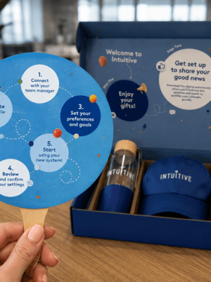QR enabled onboarding packaging
