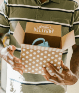 Holiday gift delivery